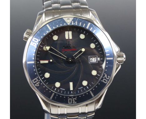 A gent's stainless Omega limited edition James Bond 007 Seamaster wristwatch, ref. 22268000, watch No. 81739100, circa 2006, 