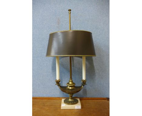 A George III style table lamp 