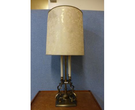 A George III style table lamp 