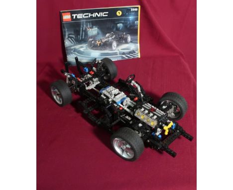 Lego Technic chassis 8448 with instruction manual 