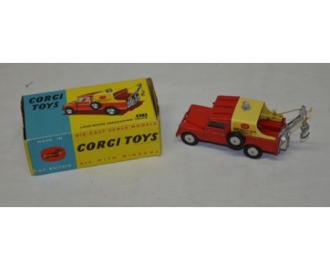 Boxed Corgi Toys (Corgi catalogue number 417) Landrover break down truck, light signs of wear 