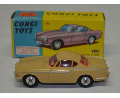 Boxed Corgi Toys Volvo P1800 (Corgi catalogue no. 228), glidermatic spring suspension, as near new condition 