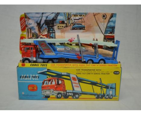 Boxed Corgi Major Ford Tilt Cab H series tractor, catalogue no. 1138, mint unused condition 