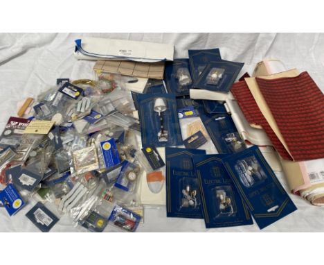 Large quantity of 1:12 scale dolls house accessories and light fittings, mostly by The Dolls House Emporium, and a quantity o