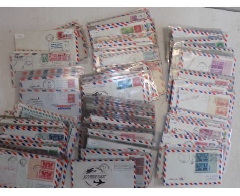 U.S.A. a collection of over 225 first flight air mail covers.