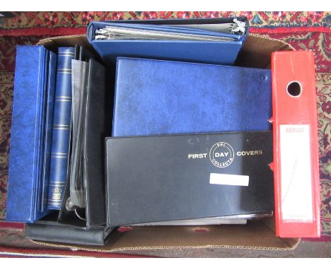 First day covers, empty albums etc.