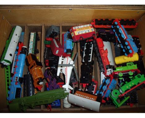 Large quantity of Ertl Thomas the Tank Engine engines, tanks, carriages etc 