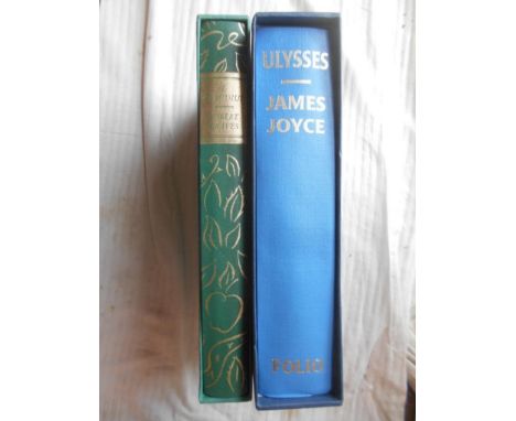 FOLIO SOCIETY  JOYCE, J.  Ulysses  1998, plus GRAVES, R.  I, Claudius  1994, both in s/case (2)