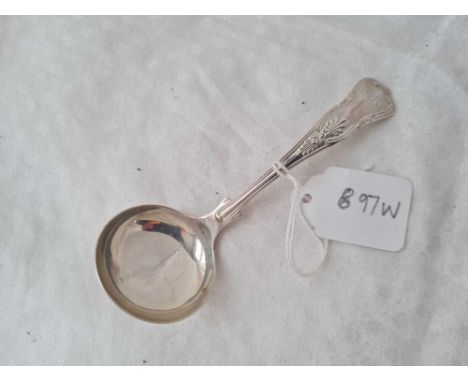 A small Kings pattern cream ladle, Sheffield 1969