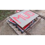 Qty Road signs