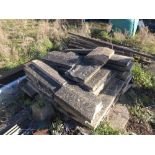 2 x Pallets of coping stones