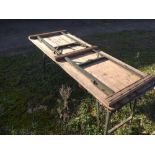 2 x Ex military tables