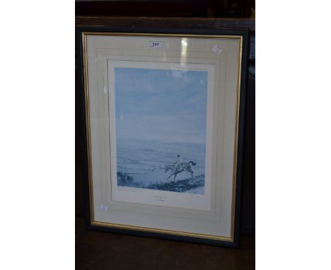 Limited Edition print 79/850
Into the Belvoir Vale
signed in pencil K.Aldridge