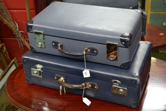 vintage globetrotter suitcase