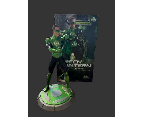 DC Green Lantern 1.4 scale Movie Hal Jordan Maquette. In original box. Measures 14.5 inch appx. We combine postage on multipl
