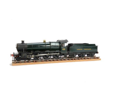 A 2½" Gauge Live Steam GWR 'Grange' class Locomotive and Tender, finished to a very high standard in GWR green as no 4972, (u