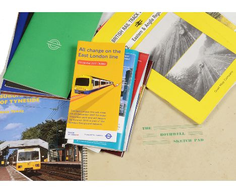 A Collection of Railway & Bus Books and Magazines, including 'London Buses in the 1960's', 'Suburban Railways of Tyneside', '