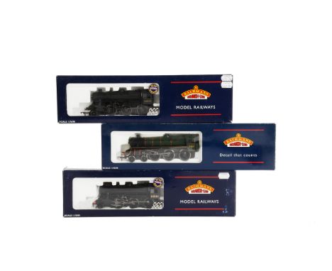 Bachmann OO Gauge LMS and BR Ivatt and Standard Class 4 Steam Locomotives and Tenders, Ivatt LMS black 3001, BR black 43050 (