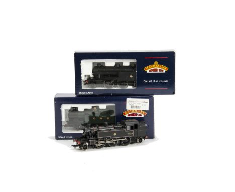 Bachmann OO Gauge Steam Locomotives, 31-450E BR black Ivatt Tank 2-6-2 41273, 32-075B GWR green 56XX 0-6-2T 6606 and 31-609 B
