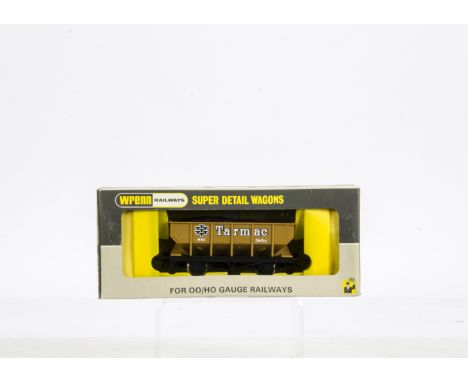 Rare Wrenn OO Gauge Wagons, W5035 'N.C.B.' Hopper Wagon, only 80 made in this box, W5058 'Tarmac' Hopper Wagon, only 50 made 