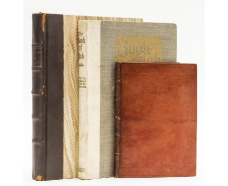 NO RESERVE Tongue (C. Mary).- Chesterton (G.K.) The Book of Job, tipped-in frontispiece and 7 plates by C. Mary Tongue, origi