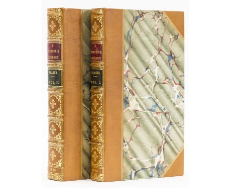 Middle East.- Fraser (James Baillie) A Winter's Journey (Tatar) from Constaninople to Tehran, first edition, engraved frontis