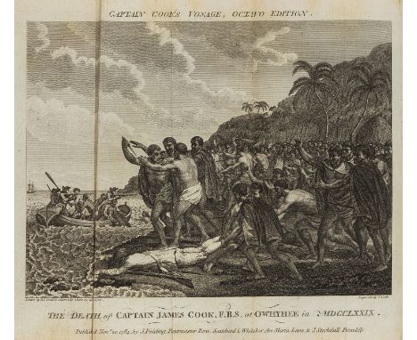 Voyages.- Cook (Captain James) A Voyage to the Pacific Ocean, 4 vol., first abridged edition, engraved portrait frontispiece,