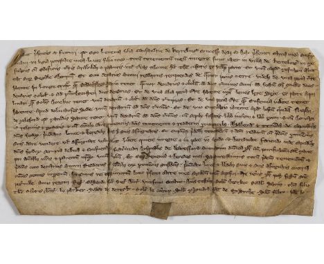 Cambridgeshire, Kirtling.- 1, Lenema son of Cansandrie of Kerteling [Kirtling] have granted and conceded to my son a tenement