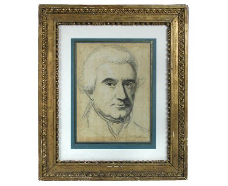 Ozias Humphry, RA (British, 1742-1810) Portrait of a gentleman inscribed "12 September" pencil and charcoal heightened with w