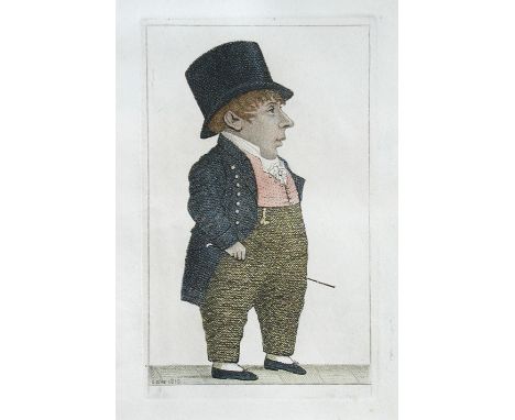 John Kay (Scottish, 1742-1826) A series of caricature engravings; together with Isaac Cruikshank (Scottish, 1764–1811) and G 