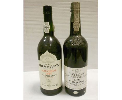 Vintage Port. Taylor's Quinta de Vargellas 1978, and Graham's Malvedos 1987, a bottle of each (2)  