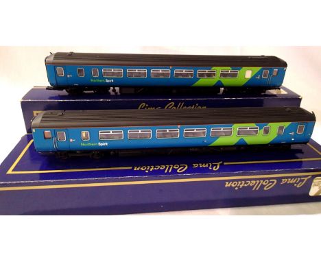 Lima Class 156, two car set, Northern Spirit, Livery power car 57491, dummy car 52491. Excellent condition, boxes with wear. 