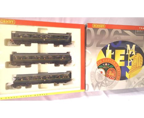 Hornby R369A class 110 diesel, multiple unit, 3 car set. Excellent condition, box with wear. P&amp;P Group 2 (£18+VAT for the
