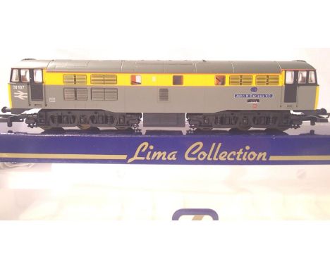 Lima Class 31 diesel 31 107, John H Carless VC, grey. Excellent condition, box with storage wear. P&amp;P Group 1 (£14+VAT fo