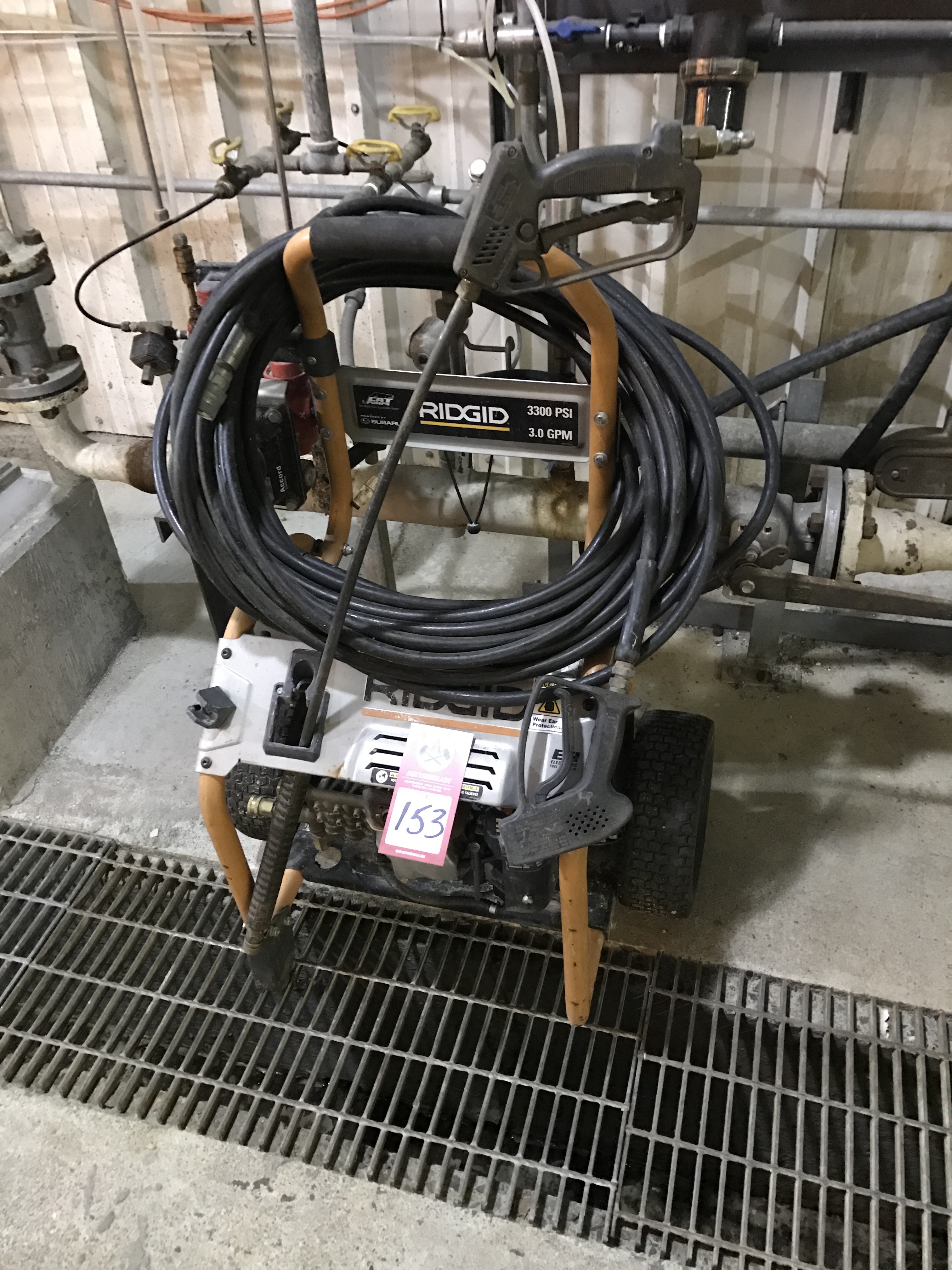 Power Washer, Ridgid, 3300 PSI, Subaru engine