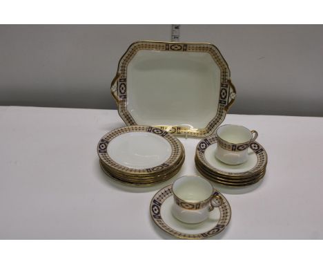 A Cauldon Bone China  part Tea Service 