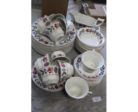 Vintage Adams Tea Service, Old Colonial 