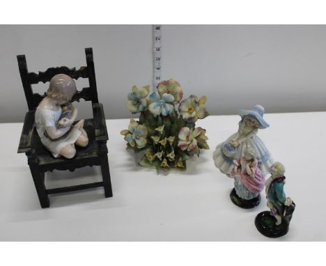 A selection of ceramic collectables 