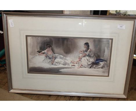 Framed Classical Print (no in-house postage) 