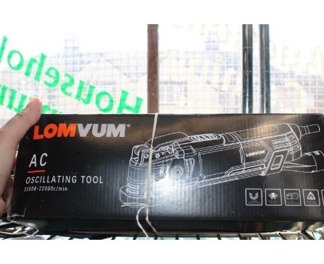 A boxed as new Lomvum oscillating tool 