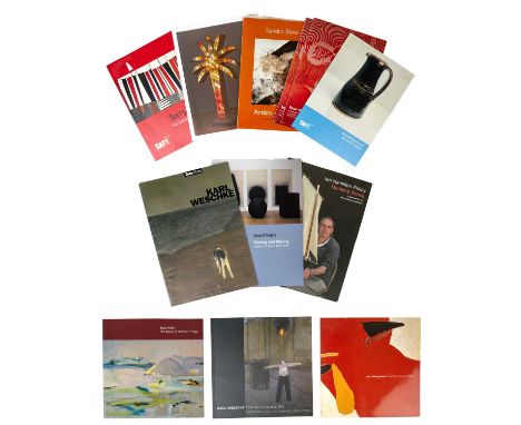Thirteen publications Karl Weschke: Beneath A Black Sky, Paintings and Drawings 1953-2004. Tate Gallery St. Ives. Signed by t