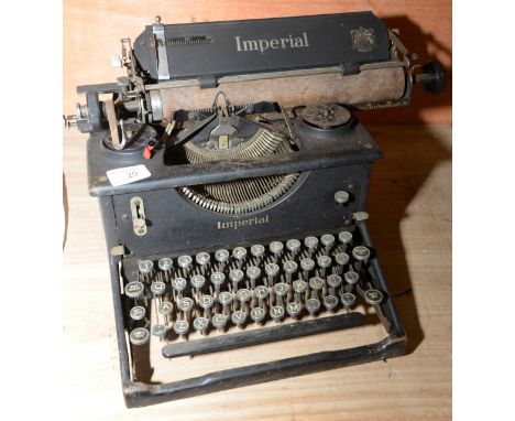 'Imperial' typewriter 