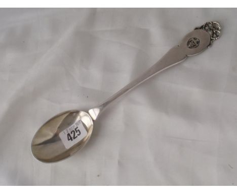 Continental serving spoon with ribbon   terminal 75g        
