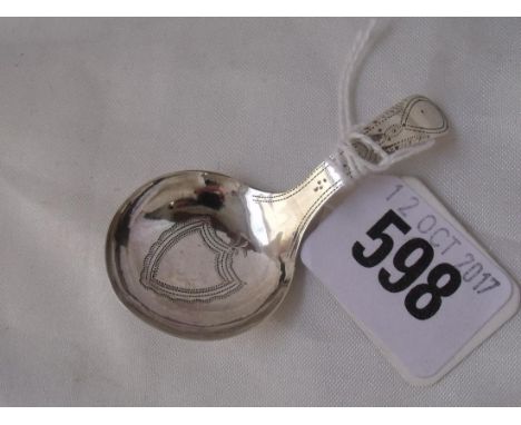 Small Georgian caddy spoon Birm 1802  5g    