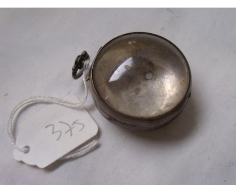 18thc silver pocket watch case 1.25"     