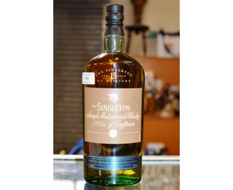 THE SINGLETON OF DUFFTOWN 15 YEAR OLD SINGLE MALT SCOTCH WHISKY - 1 LITRE, 40% VOL     