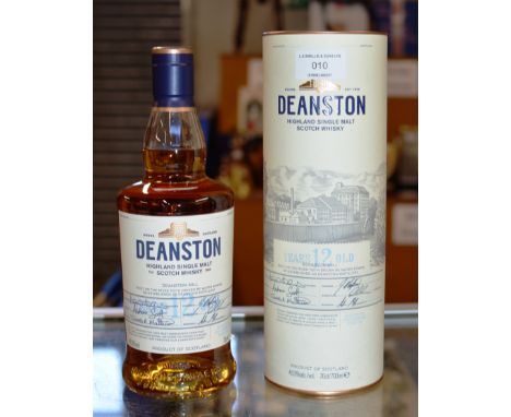 DEANSTON 12 YEAR OLD HIGHLAND SINGLE MALT SCOTCH WHISKY, WITH PRESENTATION BOX - 700ML, 46.3% VOL     