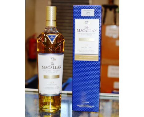 THE MACALLAN "GOLD" DOUBLE CASK HIGHLAND SINGLE MALT SCOTCH WHISKY, WITH PRESENTATION BOX - 700ML, 40% VOL     