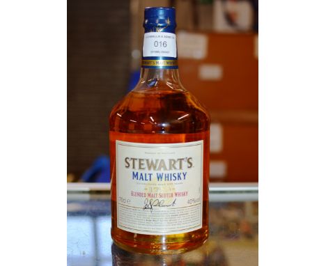 STEWART'S BLENDED SCOTCH WHISKY - 70CL, 40% VOL     