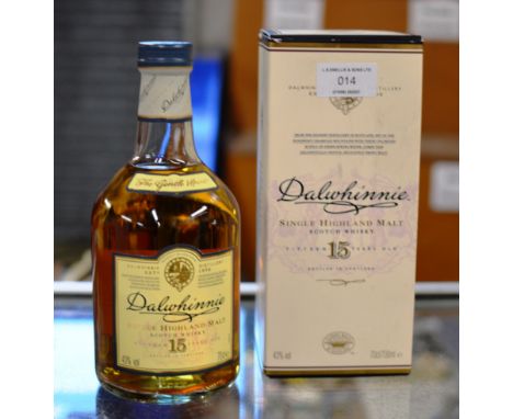 DALWHINNIE 15 YEAR OLD SINGLE HIGHLAND MALT SCOTCH WHISKY, WITH PRESENTATION BOX - 70CL, 43% VOL     